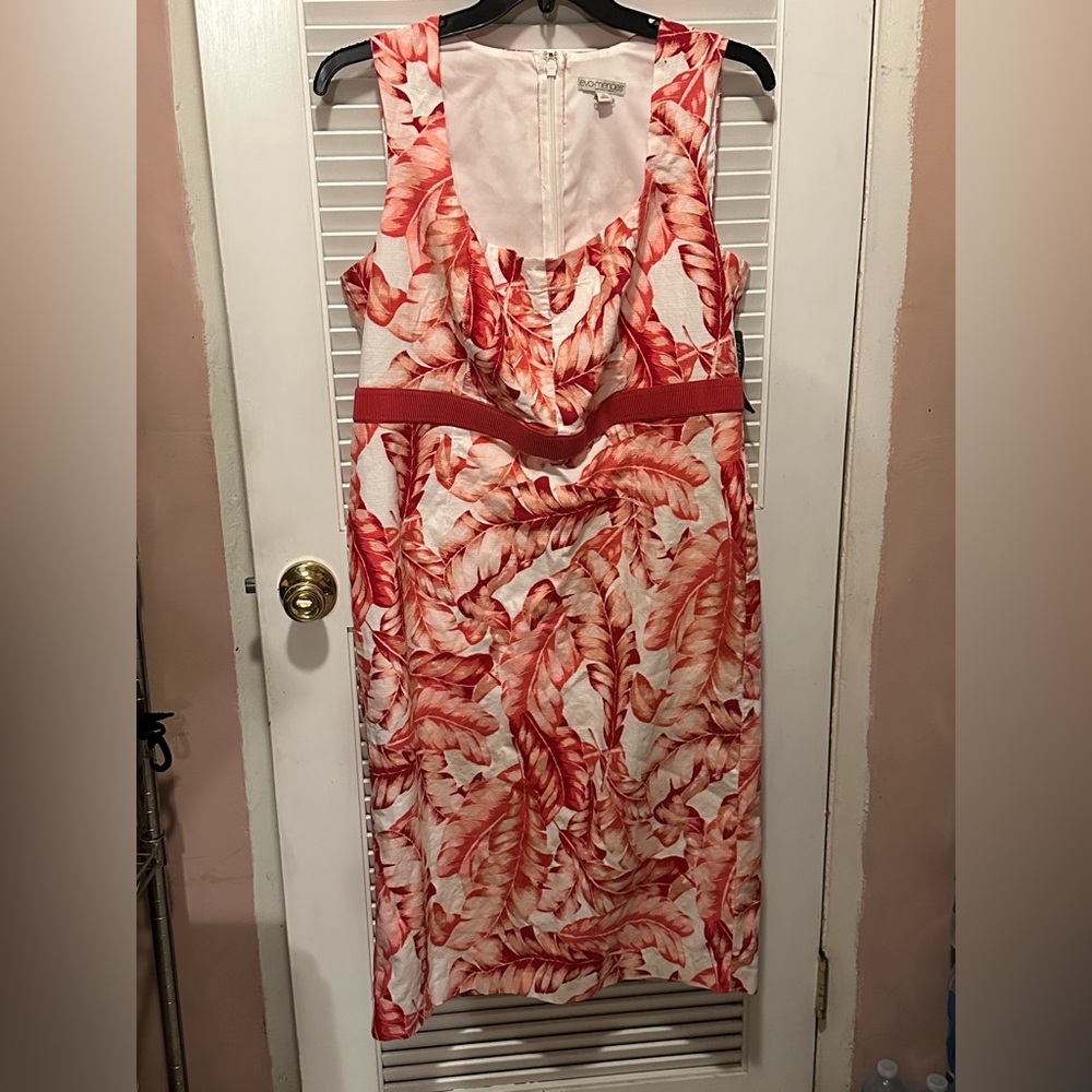 Coral dress